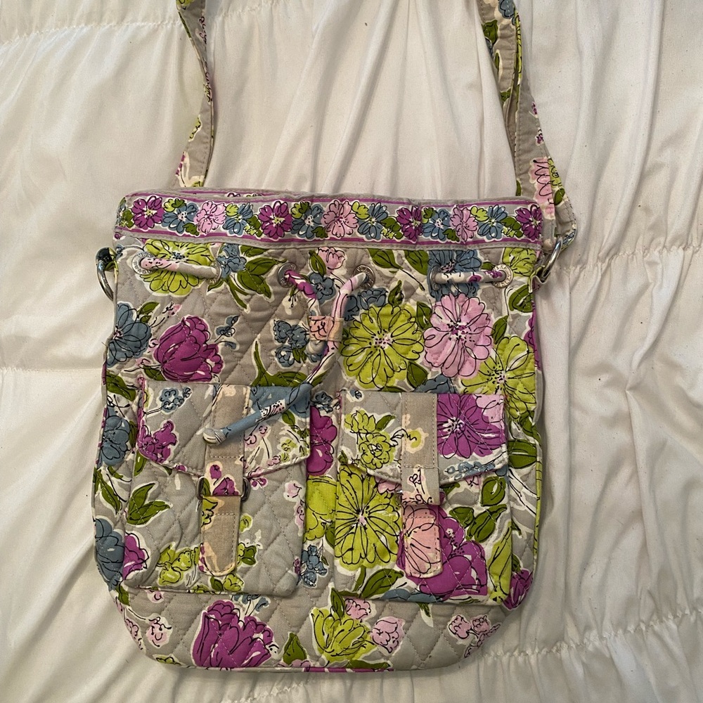 Vera Bradley Watercolor Bucket Bag